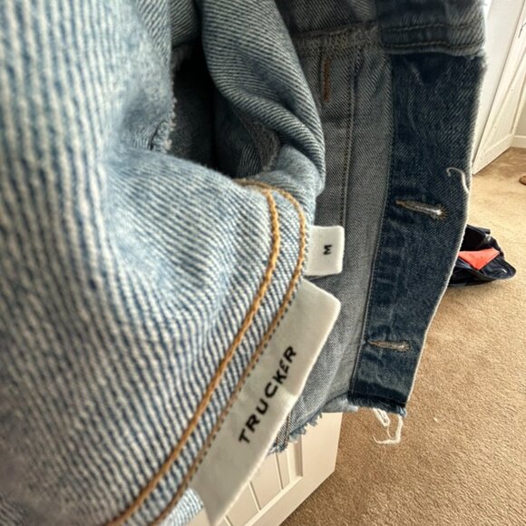 SLVRLKE "TRUCKER" JEAN JACKET, MEDIUM - Picture 4 of 6